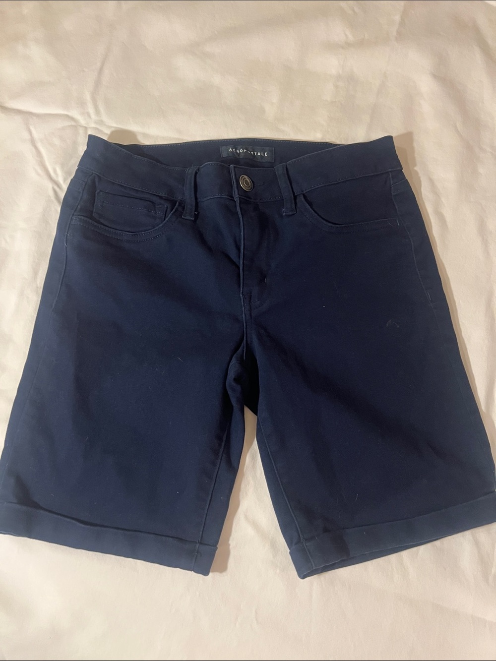 Aeropostale Dark Navy Women's Bermuda Shorts